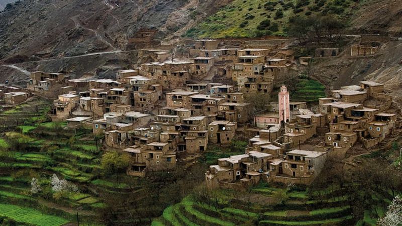 a village in  Ourika