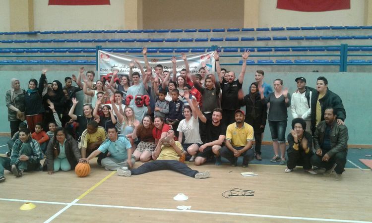 sport day with special needs children 